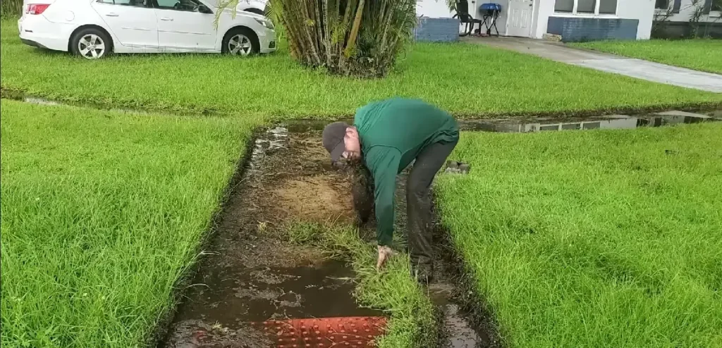 Landscape drainage and flood prevention in Chattanooga