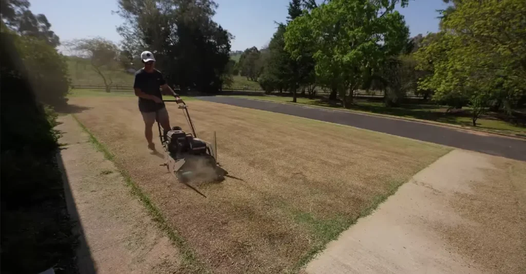 Lawn care team providing quality service in Chattanooga